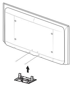 SAMSUNG LE52A568P3M - Installing the Wall Mount Kit - 1