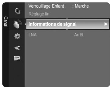 SAMSUNG LE52A568P3M - Vérification des informations relatives au signal numérique - 1