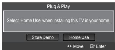 SAMSUNG LE52A568P3M - Plug & Play Feature - 1