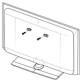 SAMSUNG LE52A568P3M - To avoid the TV from falling: - 2