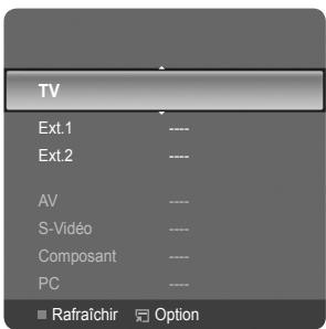 SAMSUNG LE52A568P3M - Sélection du Menu Cl (Interface commune) - 5