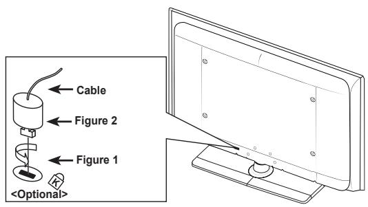 SAMSUNG LE52A568P3M - Using the Anti-Theft Kensington Lock (depending on the model) - 1