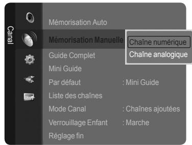 SAMSUNG LE52A568P3M - Chaine numérique - 1