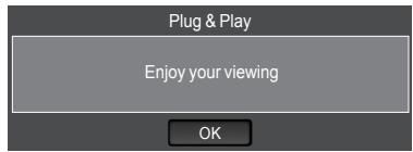 SAMSUNG LE52A568P3M - Plug & Play Feature - 7