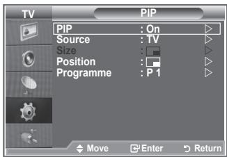 SAMSUNG LE52M87BD - Viewing the Picture In Picture (PIP) - 2