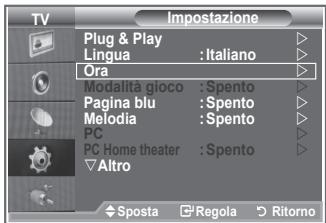 SAMSUNG LE52M87BD - Impostazione del timer di spegnimento - 1