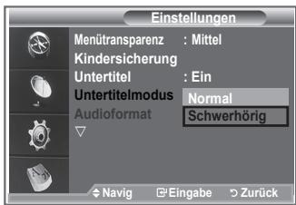SAMSUNG LE52M87BD - Festlegendes Untertitelmodus - 1