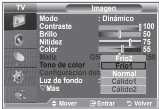 SAMSUNG LE52M87BD - Cambio del tono del color - 2