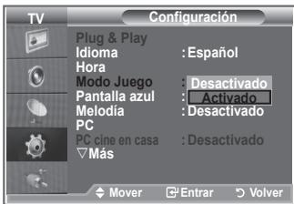 SAMSUNG LE52M87BD - Uso del Modo Juego - 2
