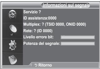 SAMSUNG LE52M87BD - É possibile visualizzare informazioni sullo stato del segnale. - 1