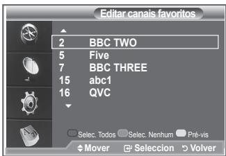 SAMSUNG LE52M87BD - Pode'utilizar esta funcao antes de selecionar um ou mais canais favoritos. - 3