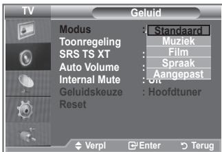 SAMSUNG LE52M87BD - De geluidsstandaard wijzigen - 2