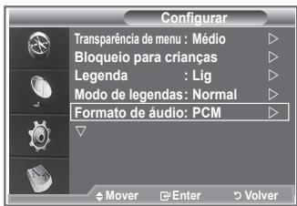 SAMSUNG LE52M87BD - Definir o modo de legends - 2