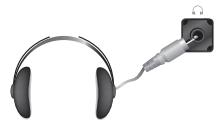 SAMSUNG LE52M87BD - Ligar auscultadores - 1