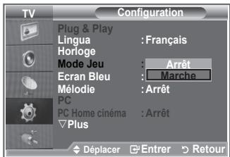 SAMSUNG LE52M87BD - Utilisation du mode jeu - 2