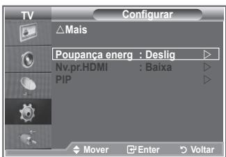 SAMSUNG LE52M87BD - Utilizar a funcao Poupanca energ. - 1
