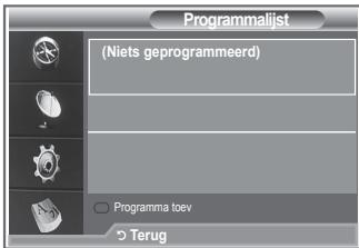 SAMSUNG LE52M87BD - De lijst met geplande programma's - 1