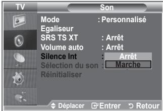 SAMSUNG LE52M87BD - Sélection de silence intégral - 2