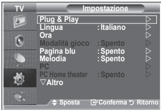 SAMSUNG LE52M87BD - Inizializzazione delle impostazioni dell'immagine: - 5