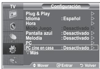 SAMSUNG LE52M87BD - Configuración del PC para el cine en casa - 1