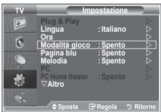 SAMSUNG LE52M87BD - Uso della modalità Gioco - 1