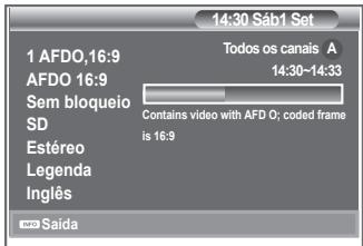 SAMSUNG LE52M87BD - Ver informações sobre programas - 2