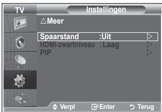 SAMSUNG LE52M87BD - De functie Spaarstand - 1