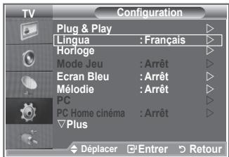 SAMSUNG LE52M87BD - Choix de la langue - 1