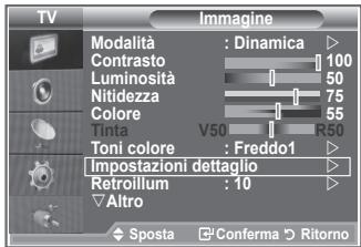 SAMSUNG LE52M87BD - É possible selezionare il tono del colore ottimale per la propria vista. - 1