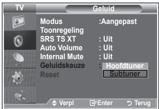 SAMSUNG LE52M87BD - Het geluid van het subbeeld weergeven - 2