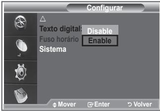 SAMSUNG LE52M87BD - Definir o modo de legends - 3