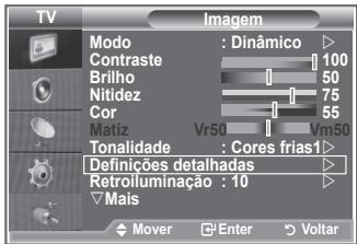 SAMSUNG LE52M87BD - Pode selectionar a tonalidade que maiis Ihe agrada. - 1