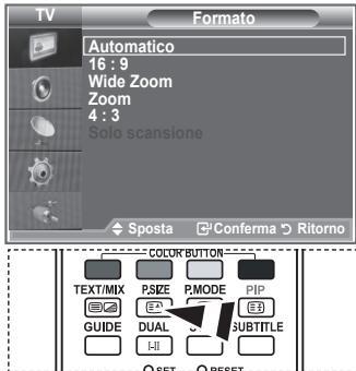 SAMSUNG LE52M87BD - Modifica delle dimensioni dell'immagine - 2