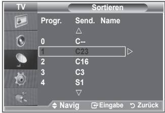 SAMSUNG LE52M87BD - Sendernamen zuweisen - 2