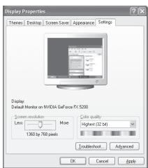 SAMSUNG LE52M87BD - Configuration de votre logiciel PC (basée sur windows XP) - 1