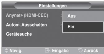SAMSUNG LE52M87BD - Abschalten des Fernsehgeräts - 2
