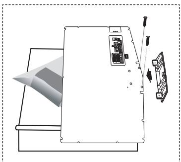 SAMSUNG LE52M87BD - Anbringen der Wandhalterung - 1