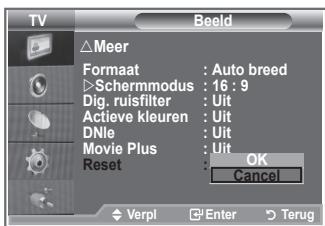 SAMSUNG LE52M87BD - De standard-beeldinstellungen herstellen - 2