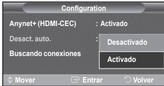 SAMSUNG LE52M87BD - Apagado automatico de un dispositivo Anynet+ cuando el televator está apagado - 3