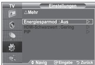 SAMSUNG LE52M87BD - Verwendend der Energiesparfunktion - 1