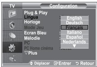 SAMSUNG LE52M87BD - Choix de la langue - 2