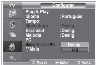 SAMSUNG LE52M87BD - Definir o Home Theater PC - 2
