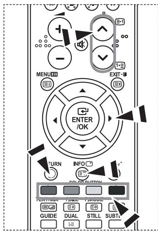 SAMSUNG LE52M87BD - Ogled informacij EPG (elektronski programski vodič) - 3