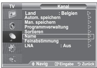 SAMSUNG LE52M87BD - Sendernamen zuweisen - 3