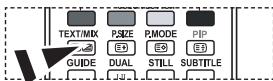 SAMSUNG LE52M87BD - Auswahlen einer Teletextseite mit Fastext - 1