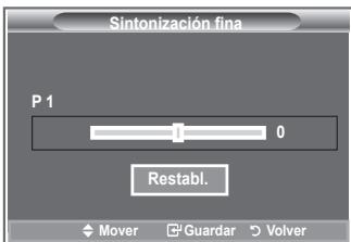 SAMSUNG LE52M87BD - Sintonización continua de la recepción de canales - 2