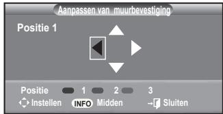 SAMSUNG LE52M87BD - Wanner de muurbevestiging is gemonteerd, kurz u eenvoudig de positie van uw tv aanpassen. - 3