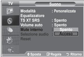 SAMSUNG LE52M87BD - Selezione di Mute interno - 2