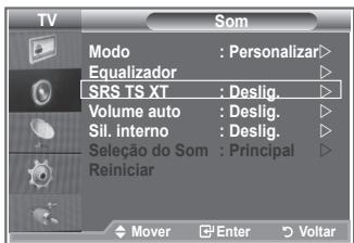 SAMSUNG LE52M87BD - Definir a TruSurround XT (SRS TS XT) - 2