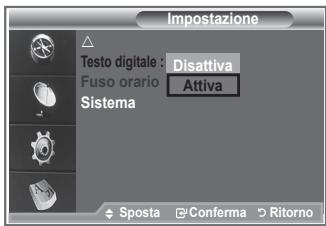 SAMSUNG LE52M87BD - Se il programma è trasmesso con testo digitale,但这a funzione è attenuata. - 1